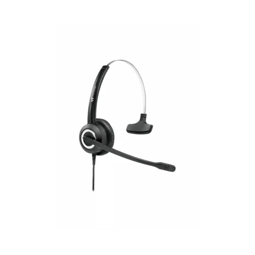 Гарнитура BH76 UC Light Gray USB-A, Беспроводная Bluetooth, Зарядка Qi, HD звук, Шумоподав.ANC, Серая